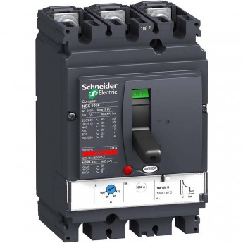 Автоматический выключатель 3П3Т SCHNEIDER ELECTRIC COMPACT TM40D NSX100B