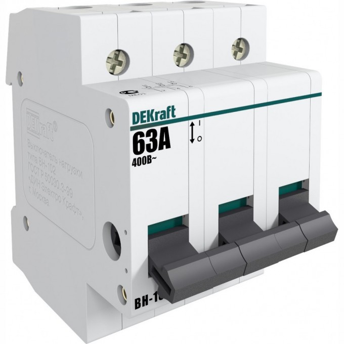 Выключатель-разъединитель SCHNEIDER ELECTRIC DEKRAFT 3Р 32А ВН-102 17010DEK