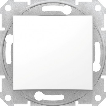 1-клавишный выключатель SCHNEIDER ELECTRIC SEDNA, сх.1, 10А, 250В, БЕЛЫЙ