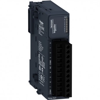 Дискретный модуль расширения SCHNEIDER ELECTRIC MODICON ТМ3 8 выходов, реле