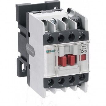 Контактор SCHNEIDER ELECTRIC DEKRAFT 12А 220В АС3 1НО+1НЗ КМ-103