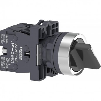 Переключатель в сборе SCHNEIDER ELECTRIC HARMONY EASY XA2, короткая ручка, 2 позиции с фиксацией, НО+НЗ