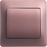 1-клавишный выключатель SCHNEIDER ELECTRIC GLOSSA, сх.1, 10АХ, в сборе, БАКЛАЖАНОВЫЙ GSL001112