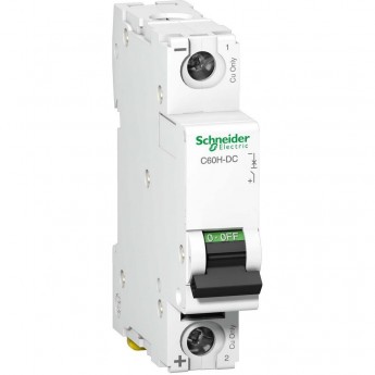 Автоматический выключатель SCHNEIDER ELECTRIC ACTI 9 C60H-DC 1П 16А C 250В DC