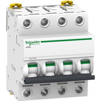 Автоматический выключатель SCHNEIDER ELECTRIC ACTI 9 iC60H 4П 16A C