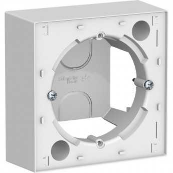 Коробка для наружного монтажа ATLASDESIGN, БЕЛЫЙ