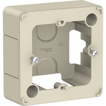 Коробка подъемная SCHNEIDER ELECTRIC BLANCA С/У с возможностью соедин. нескольких коробок, МОЛОЧНЫЙ