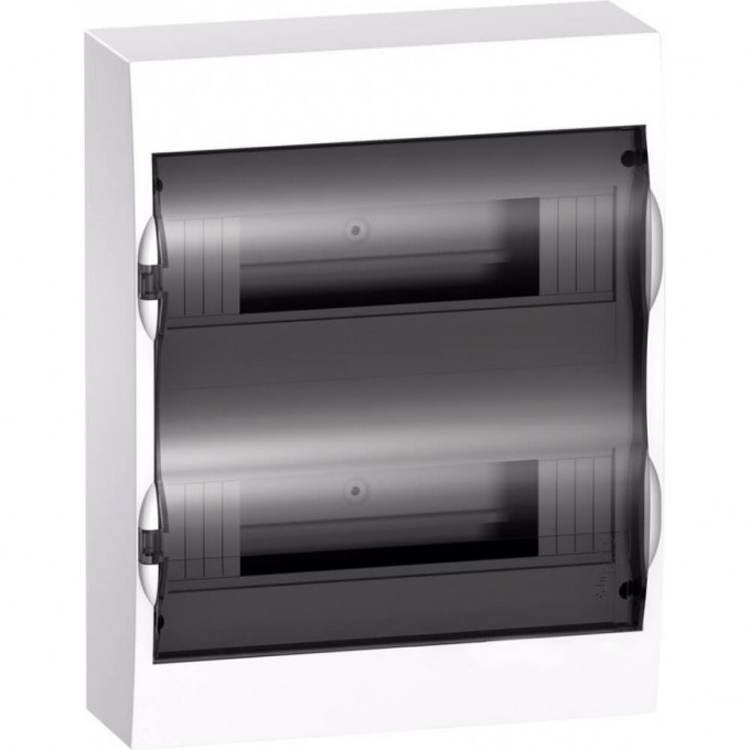 Корпус навесной с прозрачной дверцей SCHNEIDER ELECTRIC EASY9 2ряд/24мод,IP40,IK07,63А,2 клеммы,Россия EZ9E212S2SRU