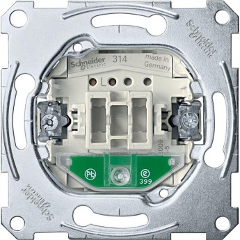 Механизм SCHNEIDER ELECTRIC MERTEN 1-полюсного 1-клавишного выключателя с индикацией 10АХ, QF