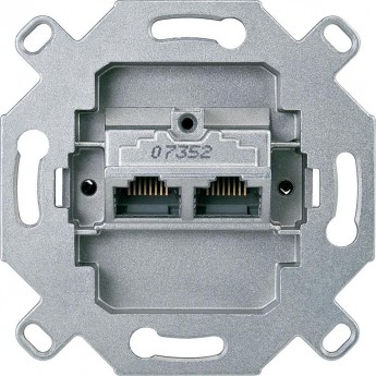 Механизм SCHNEIDER ELECTRIC MERTEN RJ45 X2 8/8 кат. 6