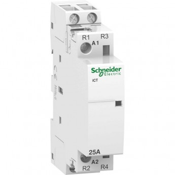 Модульный контактор SCHNEIDER ELECTRIC ACTI9 iCT25A 2НЗ 220В АС 50ГЦ