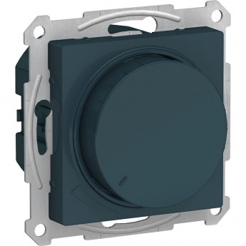 Светорегулятор (диммер) SCHNEIDER ELECTRIC ATLASDESIGN, поворотно-нажимной, LED, RC, 315Вт, механизм, ИЗУМРУД