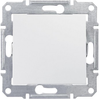 Выключатель кнопочный SCHNEIDER ELECTRIC SEDNA, сх.1, 10А, 250В, БЕЛЫЙ