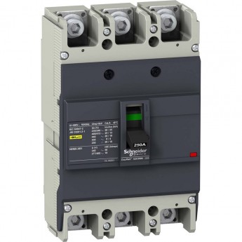Автоматический выключатель 3П3Т SCHNEIDER ELECTRIC EASYPACT EZC250N 25KA/400В 175 A