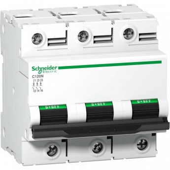Автоматический выключатель SCHNEIDER ELECTRIC ACTI 9 C120N 3П 63A C