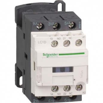 Контактор SCHNEIDER ELECTRIC TESYS 3P,25A,НО+НЗ,220V-, ограничитель