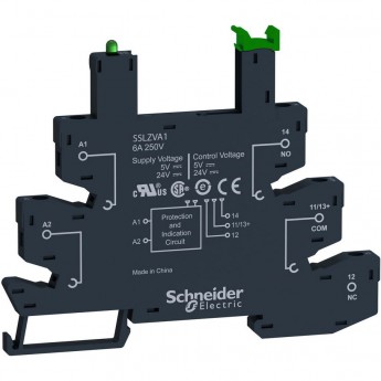 Розетка SCHNEIDER ELECTRIC ZELIO для реле, винтовые зажимы, = 5-24 В
