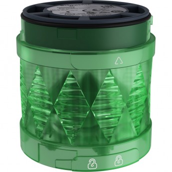Световой модуль сигнальной колонны SCHNEIDER ELECTRIC HARMONY, ЗЕЛЕНЫЙ, 24 В, LED