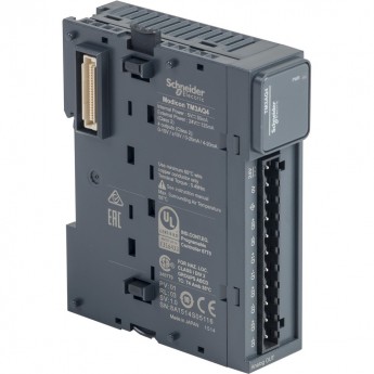 Аналоговый модуль расширения SCHNEIDER ELECTRIC MODICON ТМ3- 4 аналоговых выхода