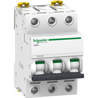 Автоматический выключатель SCHNEIDER ELECTRIC ACTI 9 iC60H 3П 16A C
