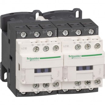 Контактор реверсивный SCHNEIDER ELECTRIC TESYS D 3Р,25 A,НО+НЗ,220V 50/60 ГЦ, винтовой зажим