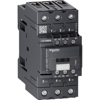Контактор SCHNEIDER ELECTRIC TESYS 3P EVERLINK AC3 440В 80A катушка управления 220В AC 50/60ГЦ