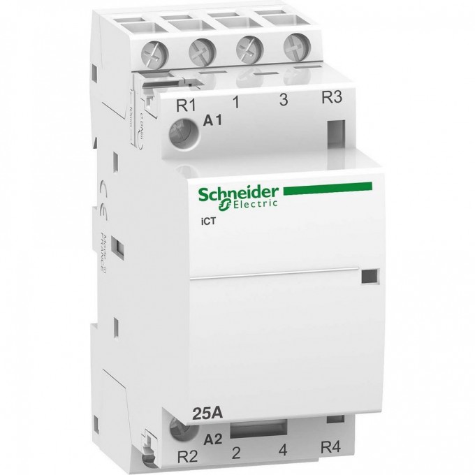 Модульный контактор SCHNEIDER ELECTRIC ACTI9 iCT25A 2НО 2НЗ 220/240В АС 50Г A9C20838