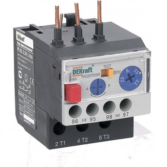 Реле электротепловое для контакторов SCHNEIDER ELECTRIC DEKRAFT 09-18A 0,25-0,36А РТ-03