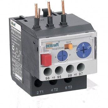 Реле электротепловое для контакторов SCHNEIDER ELECTRIC DEKRAFT 09-18A 11,0-15,0А РТ-03