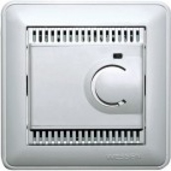 Термостат электронный теплого пола SCHNEIDER ELECTRIC W59 с датчиком,от+5до+50°C,10A, в сборе, БЕЛЫЙ